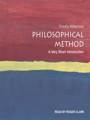 cover image of Philosophical Method